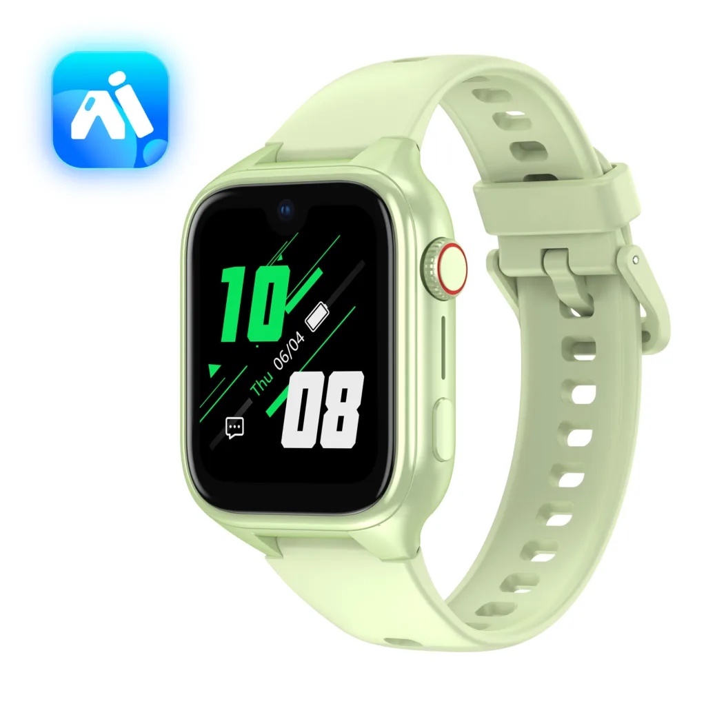 STELIO Pametni sat za djecu JUNIOR PRO AI OpenAI 4G GPS Pistacio zelena
