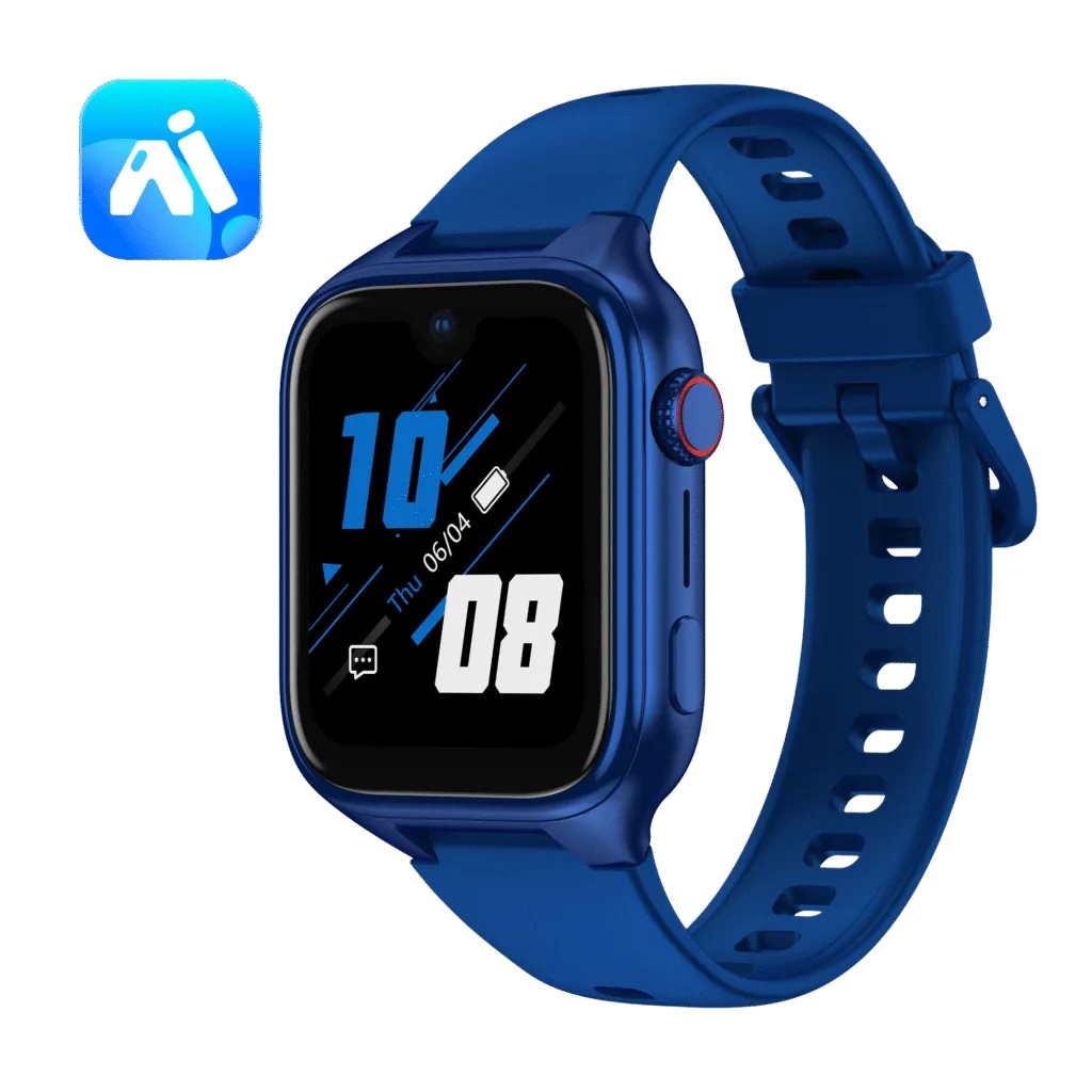STELIO Pametni sat za djecu JUNIOR PRO AI OpenAI 4G GPS Plava