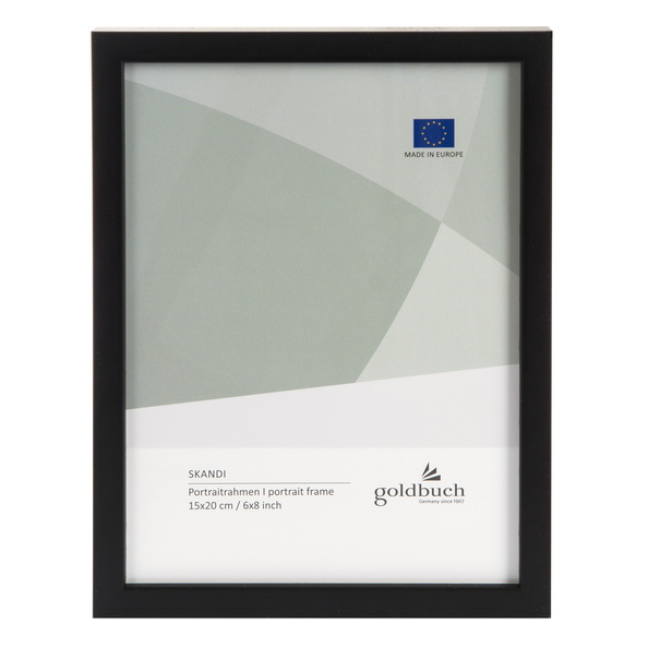 GOLDBUCH Foto okvir Skandi, drvo 15x20 crni
