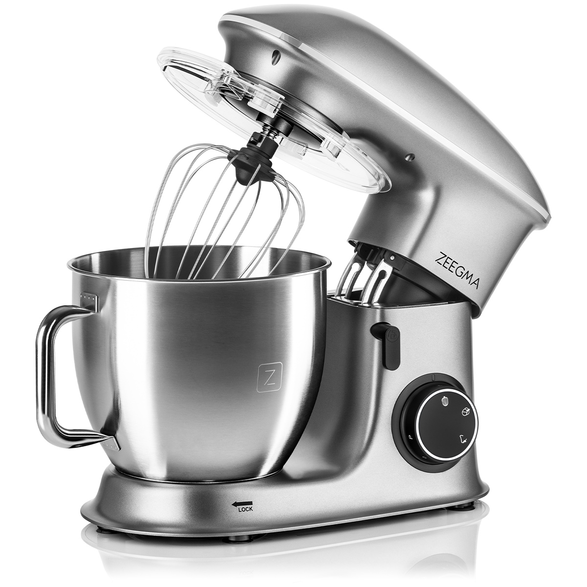 ZEEGMA samostoje�i mikser sa posudom, 2200W, 6.5L, sivi PLANEET CHEF