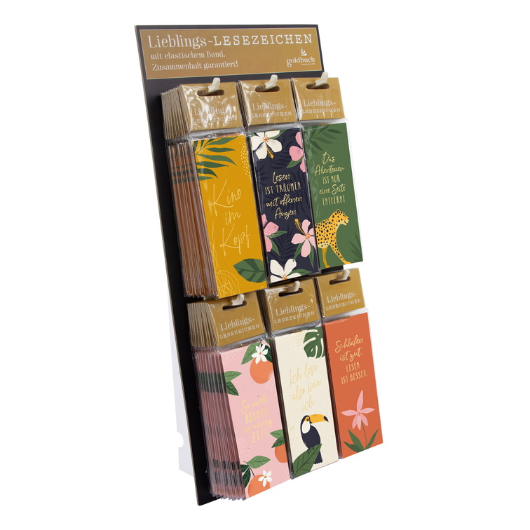 GOLDBUCH Book Marker Tropical razni 1 kom