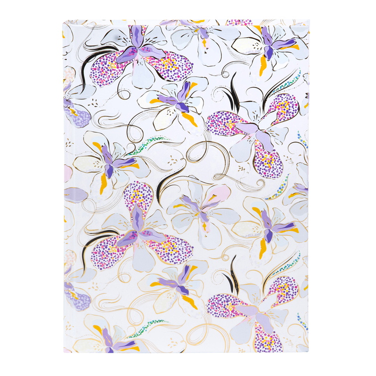 GOLDBUCH bilje�nica bez linija sa tvrdim koricama A5 Orchid Mood White