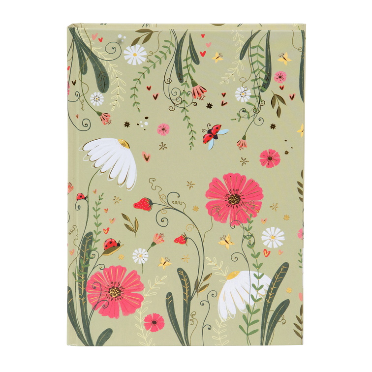 GOLDBUCH bilje�nica bez linija sa tvrdim koricama A5 Secret Garden Time To Bloom