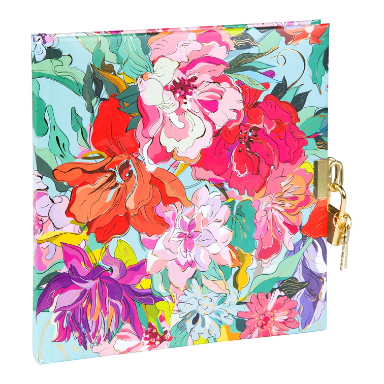 GOLDBUCH Dnevnik 17x17 cm, 96 stranica Velvet Bloom