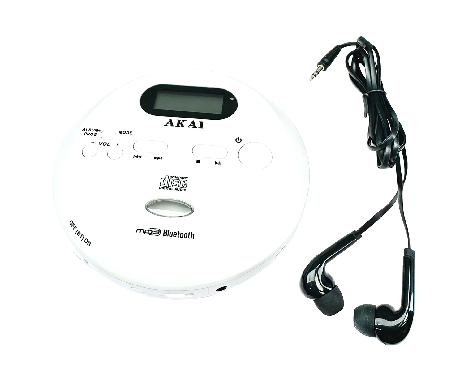 AKAI prijenosni CD player, discman, napajanje AA baterije, slu�alice, ACDP-100