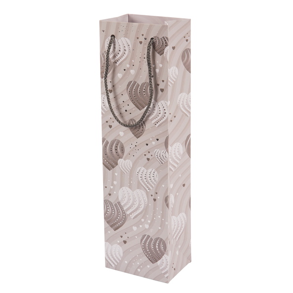 GOLDBUCH ukrasna vre�ica za vino Silver Hearts