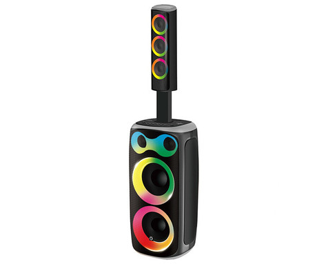 MANTA karaoke PULSE 160, 180W, DISCO RGB, BT, X-BASS, TWS, be�. mikr, punj. bate