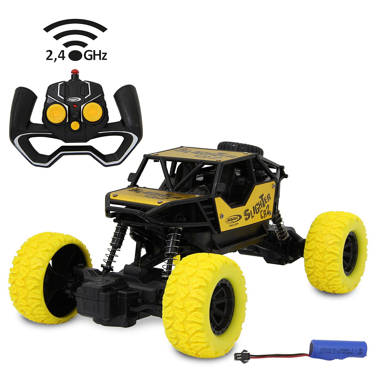 Jamara auto na daljinsko upravljanje Slighter CR2 RC Crawler �uti, 2.4