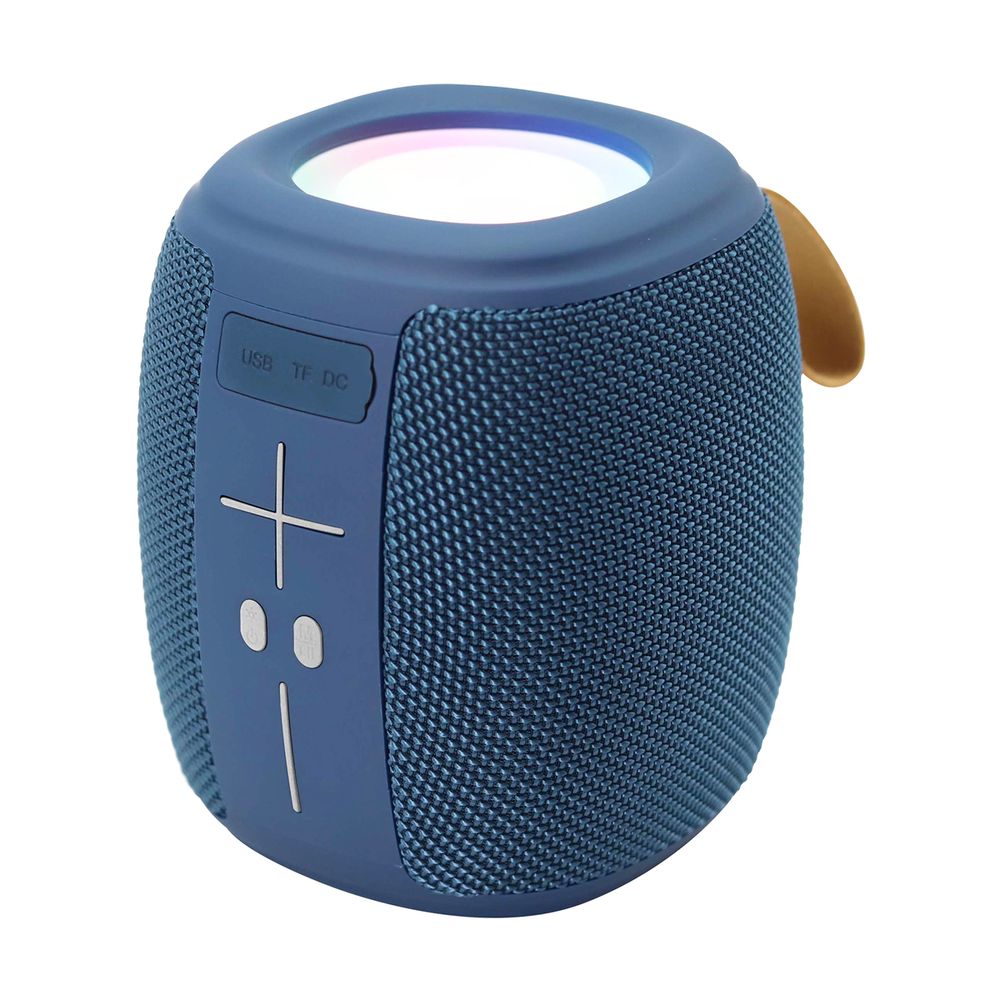 AKAI zvu�nik 3W RGB, BT, prijenosni, FM, USB, RGB, baterija, vezica, plavi