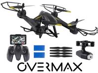 Overmax drone X-BEE 5.5 WiFi, do 200m, 2MP, FPV monitor u pakiranju