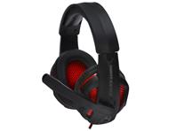 MANTA slušalice gaming s mikrofonom crno/crvene MM016G