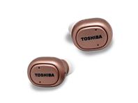 TOSHIBA slušalice Earbuds, BT, vodootporne, HandsF, zlatno/roze RZE-BT800E