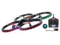 Jamara drone Flyscout AHP+, kamera, LED, Turbo, Headless-Flyback, crni