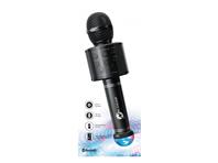 N-Gear mikrofon Sing Mic S20L, mikrofon i BlueTooth zvučnik + usb disco kug, crn