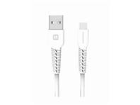 SWISSTEN kabel USB/USB-C, 2A, 1m, bijeli